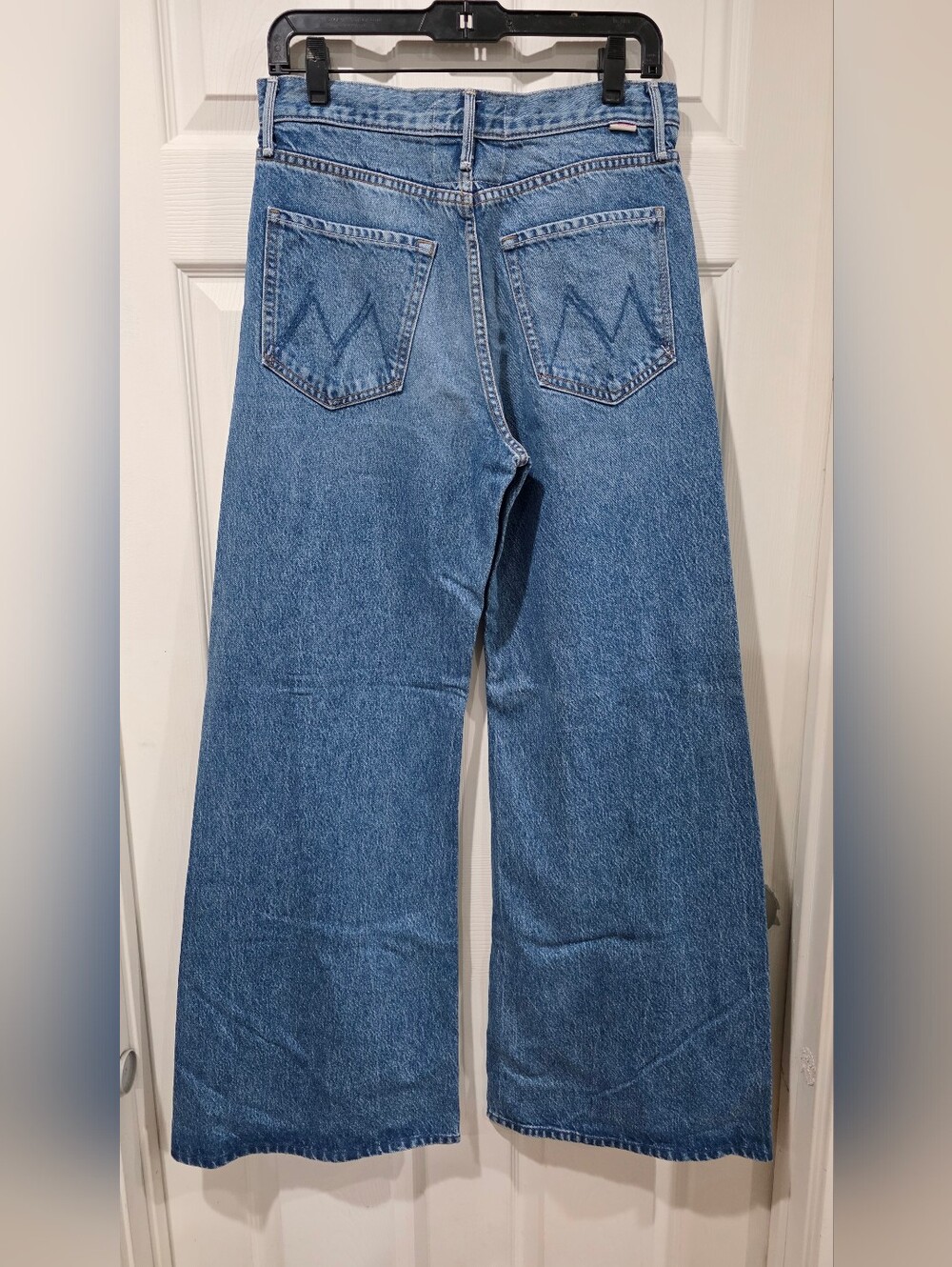New! MOTHER The Lemon Twist High-Rise Flare Jeans - Picture 4 of 9